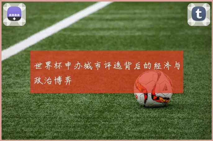 世界杯申办城市评选背后的经济与政治博弈